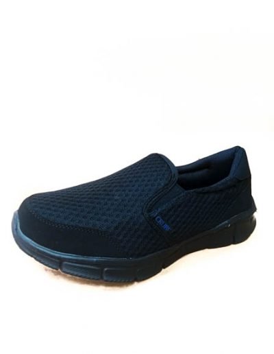 deportivas hombre nylon negro suaves