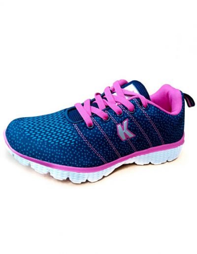 deportivas mujer nylon azul rosa juvenil