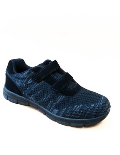 deportivas mujer velcro jaspeado