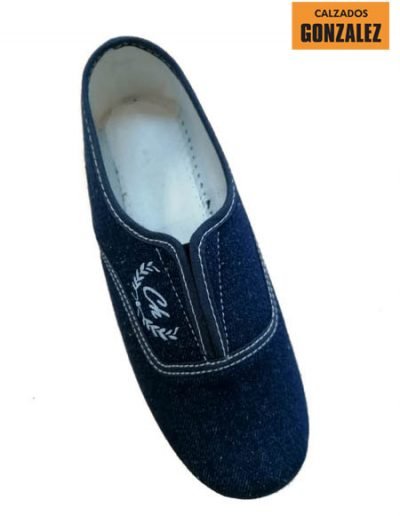 playeros mujer jeans goma deportivas