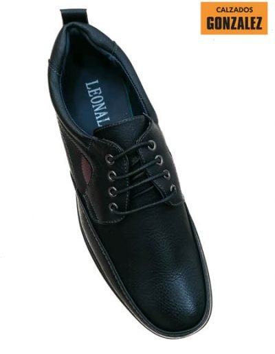 zapatos hombre invierno clasicos negros cordones